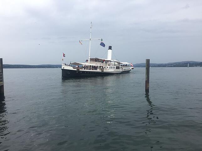 Bild 1: Mit der Hohentwiel über den Bodensee &ndash; SÜDKURIER wirft einen Blick in den Maschinenraum