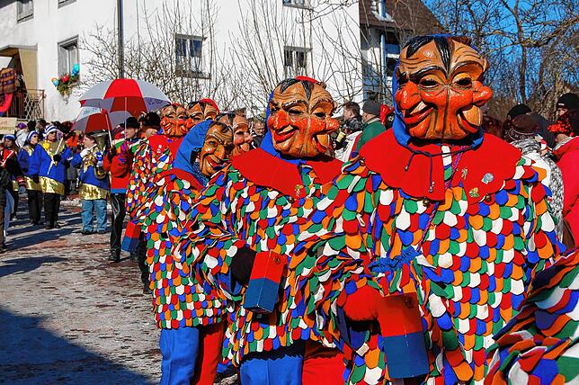 Umzug der HüRi: Mit dieser Veranstltung wird es für den HüRi auch an dieser Fasnacht nichts werden.