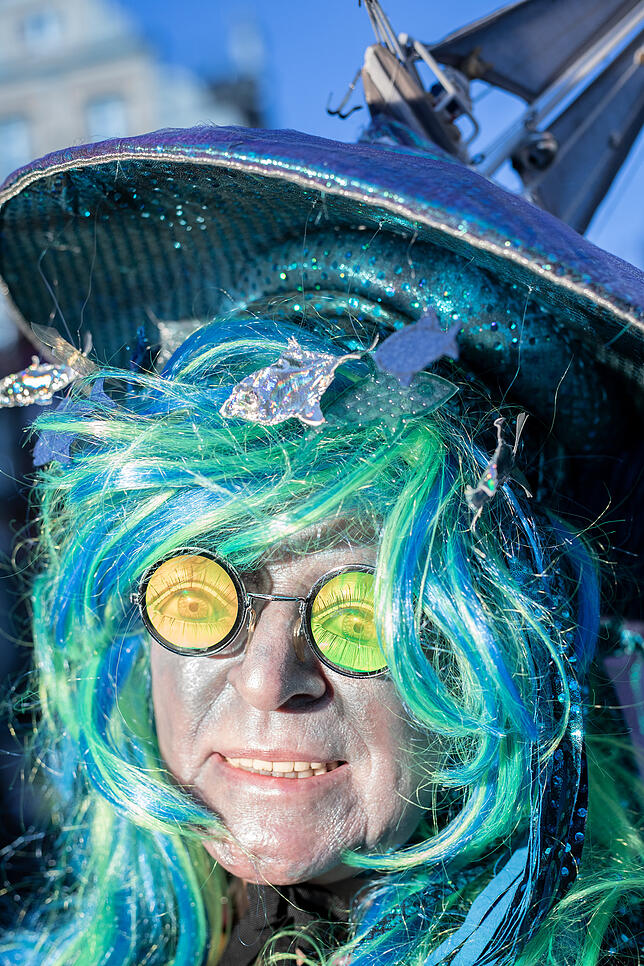 Edith Probst hat sich dieses Jahr als Bodensee verkleidet. Die 71-Jährige hat in ihrem Leben mehr als 30 Masken und mehr als 50 Kostüme ...