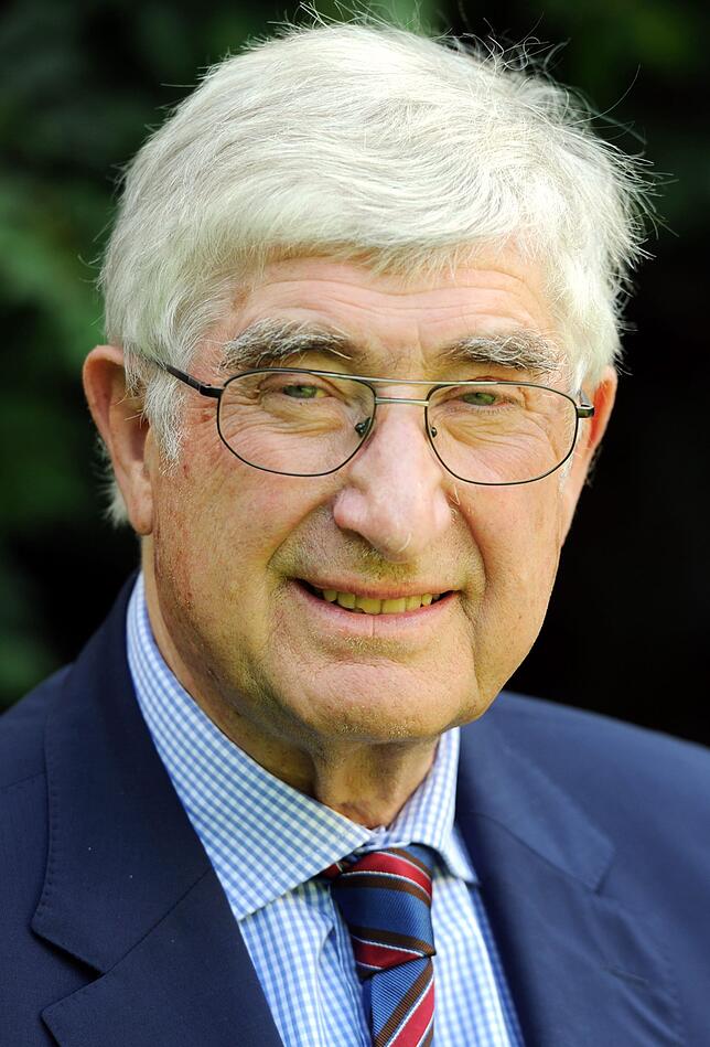 Eines der letzten Bilder: Rolf Böhme, fotografiert an seinem 80. Geburtstag am 1. August 2014. Als Anwalt war er zu diesem Zeitpunkt ...