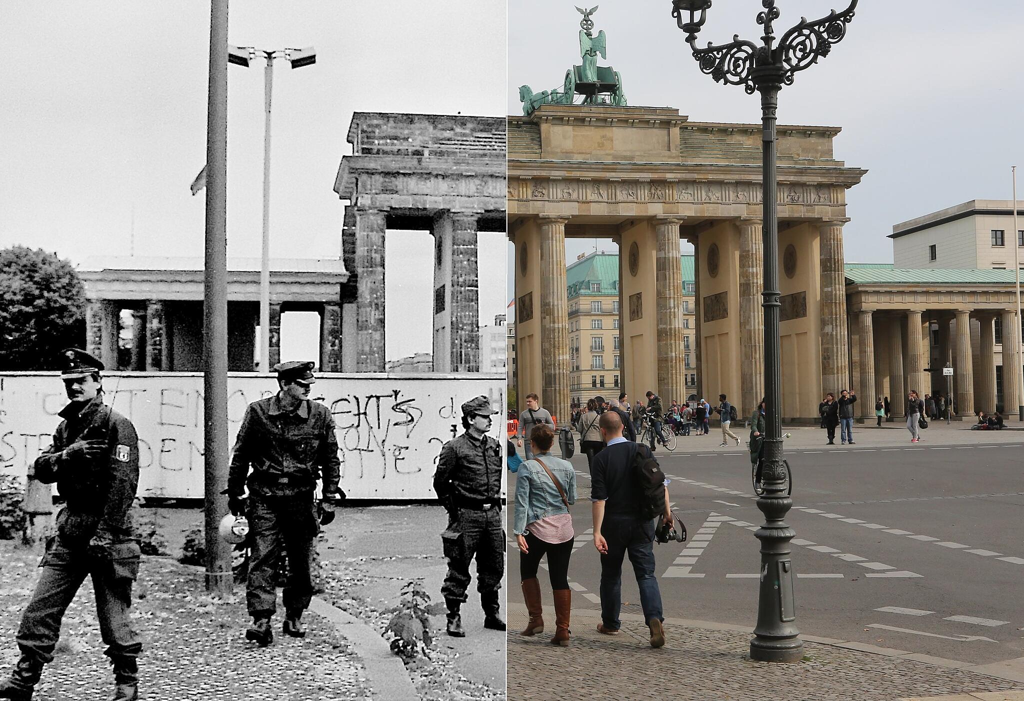 30 Jahre Mauerfall: So hat sich Berlin seit der Wiedervereinigung verändert | SÜDKURIER Online
