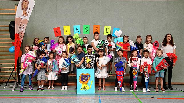 21 Kinder sind in die Klasse 1a der Anton-Leo-Schule eingeschult worden. Die Klassenlehrerin ist Kyra Hein.