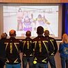 Die Mitglieder der Skizunft Breitnau beim Olympia-Public-Viewing.