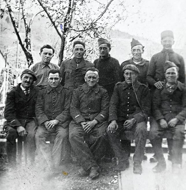 Diese französischen Gefangenen waren in Gurtweil im 2. Weltkrieg untergebracht.