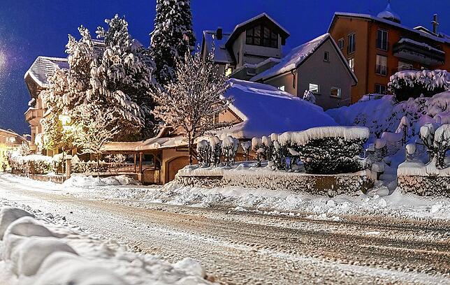 Die gestalterische Kraft von Schnee in Verbindung mit Architektur ist einfach faszinierend.