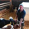 Der Junglandwirt Jonas Schlatter pflegt auf dem Buchhaldehof bei Rielasingen das Jungvieh mit besonderer Fürsorge. Ein Besuch auf seinem ...