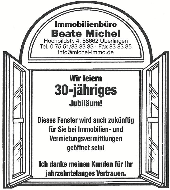 Bild 1: 30 Jahre Immobilienbüro Beate Michel: Die Expertinnen für Immobilien