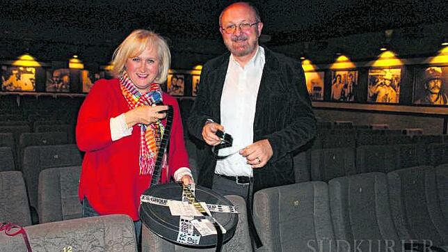 Ursula Albrecht und Rudolf Schöps freuen sich auf die Schulkinowochen, die mittlerweile zum zehnten Mal im Kreis Waldshut stattfinden.