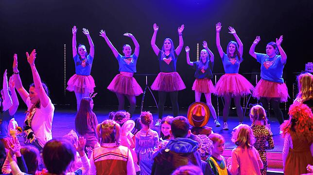 Kinderball der Narro-Zunft Waldshut am Sonntag, 11. Februar, in der Stadthalle Waldshut.