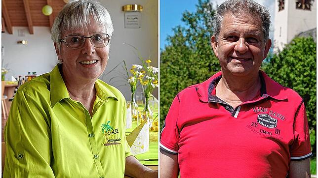 Sie setzen sich für die Gemeinschaft in Görwihl ein: Regina Efinger und Franz Maise.