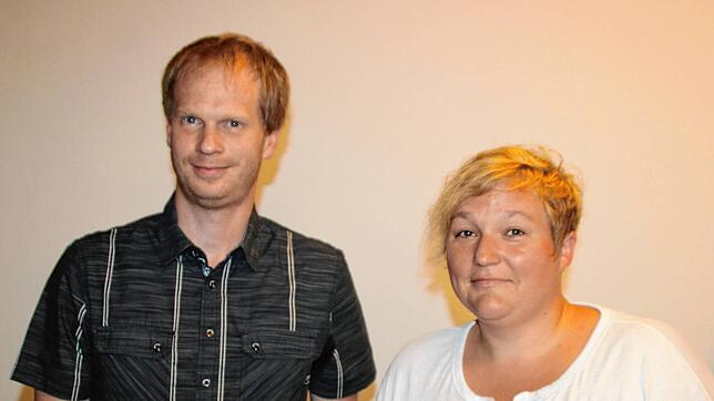 Ortsvorsteher Andreas Klein und seine Stellvertreterin Claudia Bühler. Bild: Reißmann