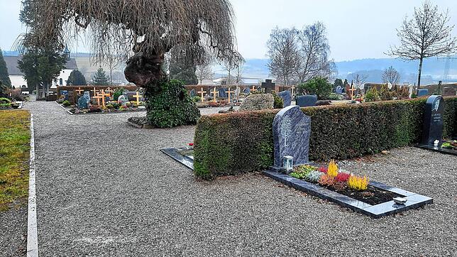 Einige Wege auf dem Loreto-Friedhof sollen verbessert werden.