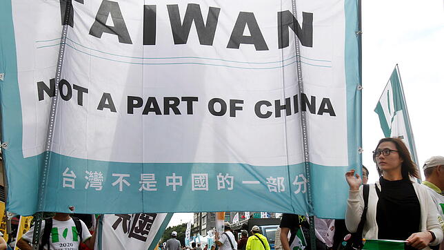 Schon seit Jahren wird in Taiwan für Unabhängigkeit demonstriert.