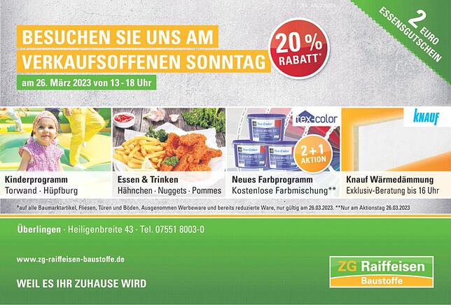 Bild 2: Verkaufsoffener Sonntag in Überlingen SÜDKURIER: OBI bringt die Toskana in den Garten