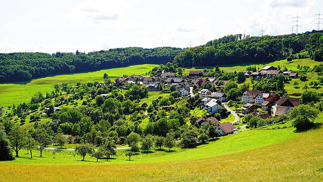 Panoramabild des Ortsteils Gaiß.