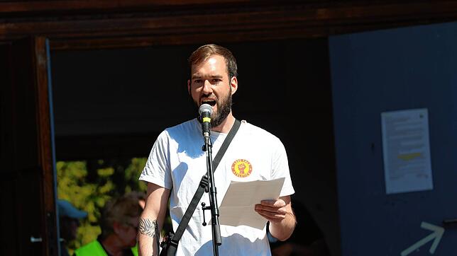 Bild : 1. Mai in Konstanz: So bunt war der Protest am Bodenseeufer – mit Reden und Kundgebung