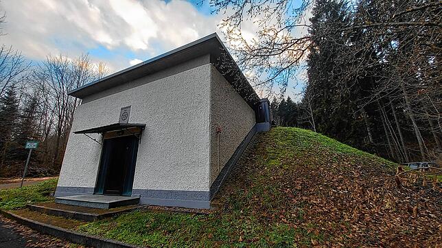 Der Hochbehälter am Schellenberg liefert das Wasser für den Versorgungsbereich „südliche Hochzone der Kernstadt.“