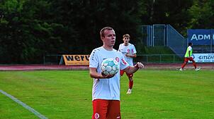 Der kurz zuvor eingewechselte Aaron Binder machte mit seinem Tor in der 89. Minute den Deckel drauf auf den 3:1-Erfolg des SC ...