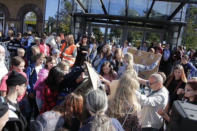 Bild 25: Bilder von der Fridays for Future-Demonstration in Villingen