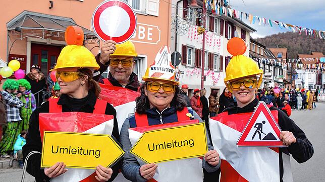 Bild : Achtung, Baustelle! Bilder vom Umzug in Ludwigshafen (1)