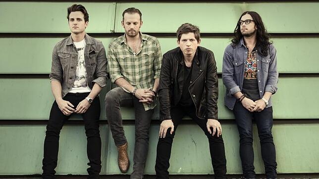 Jared (von links), Caleb, Matthew und Nathan Followill sind die Kings of Leon.