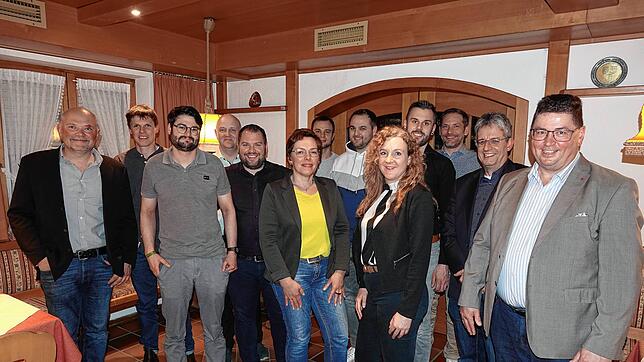 Die Kandidaten des CDU-Gemeindeverbands Görwihl (von links): Matthias Eschbach, Benjamin Ebner, Simon Stoll, Martin Rottmann, Tobias ...