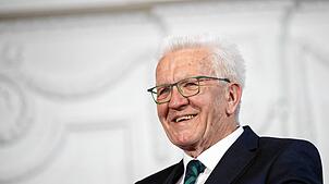 Will nun doch nicht mehr studieren: Winfried Kretschmann.