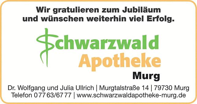 Bild 8: 55 Jahre Schwarzwaldapotheke Bad Säckingen : Service und Beratung stehen an erster Stelle