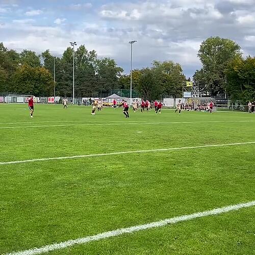 35.Minute, beste Singener Chance in Halbzeit 1: Dominik Emminger scheitert