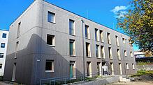 Die Flüchtlingsunterkunft in der Güttinger Straße. Hier wohnen einige der in Radolfzell untergebrachten Geflüchteten.
