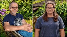 Bernd Stecher und Franziska Trunz.