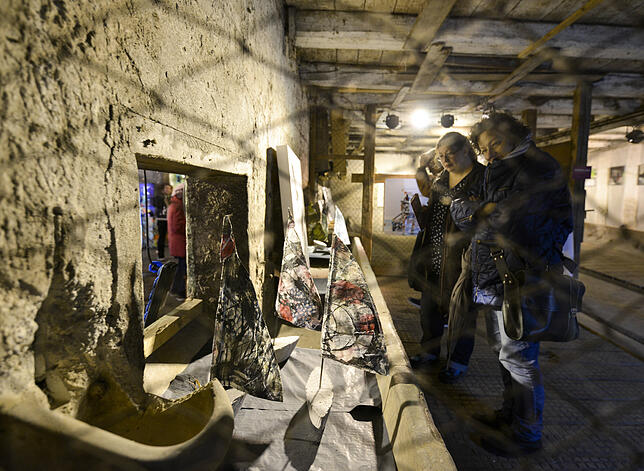 Kunst in kunstvoller Atmosphäre: Die Kunstscheunen in Böhringen liefert das passende Ambiente für die Kulturnacht.