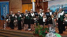 In „Magic Slides“ vereinte sich das Posaunenregister mit dem Orchester. Foto: C. Liebwein