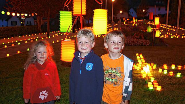 Das Lichterfest im Todtmooser Kurpark am Samstag, 19. August, ist ein Erlebnis für Jung und Alt. Bild: Andreas Böhm