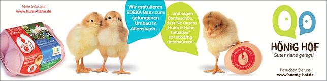 Bild 2: Wiedereröffnung Standort Allensbach SK: Jetzt mit unverkennbarer  Edeka Frischemärkte Baur-Handschrift