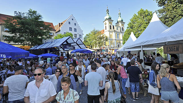 Herrliches Wetter beim Donauquellfest 2017. Auch bei der diesjährigen Auflage der großen Feier soll es sommerlich warm werden.
