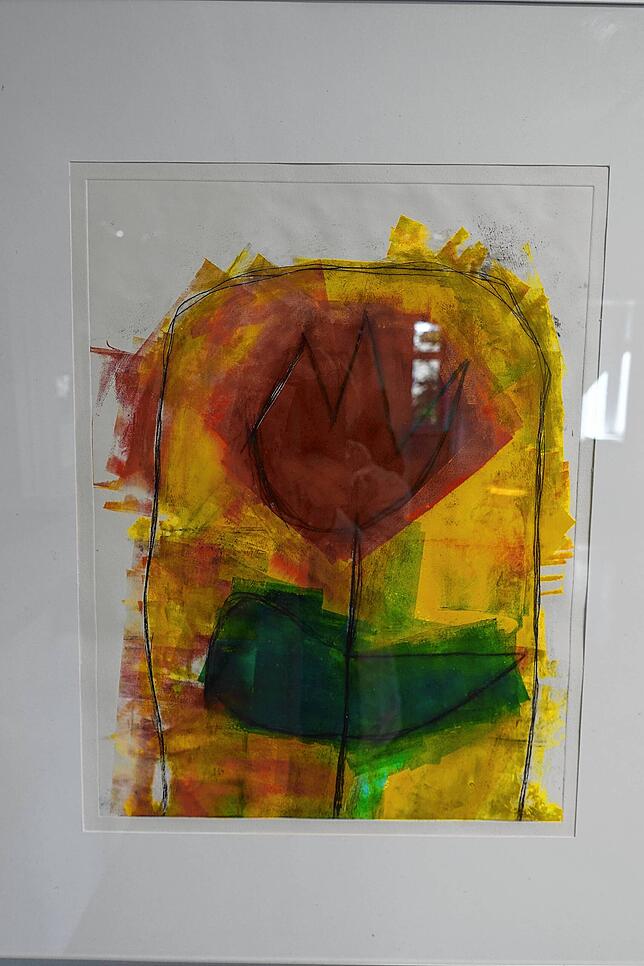 &bdquo;Blume&ldquo; von Milena Kirtschig erhielt den zweiten Preis.