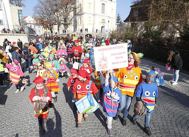 Bild 29: Bilder vom Kinderumzug: So viel Spaß hat der Eschinger Nachwuchs bei der Fasnet