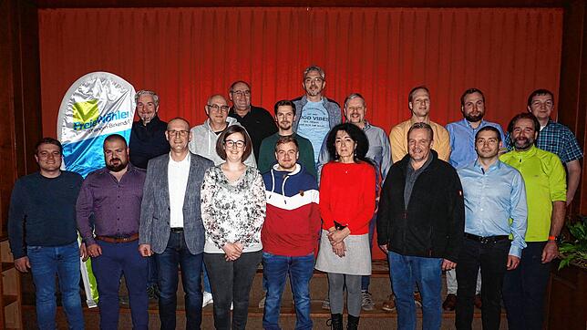 Die Kandidaten der Freien Wähler Ühlingen-Birkendorf für den Gemeinderat (vorne, von links): Matthias Böhler, Julian Schilling, Klaus ...