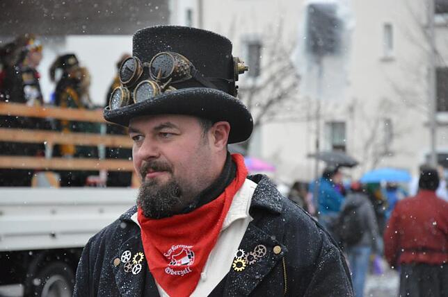Bild 10: Bilder vom Narrensprung beim Ringtreffen des Alemannischen Narrenrings (Teil 3)