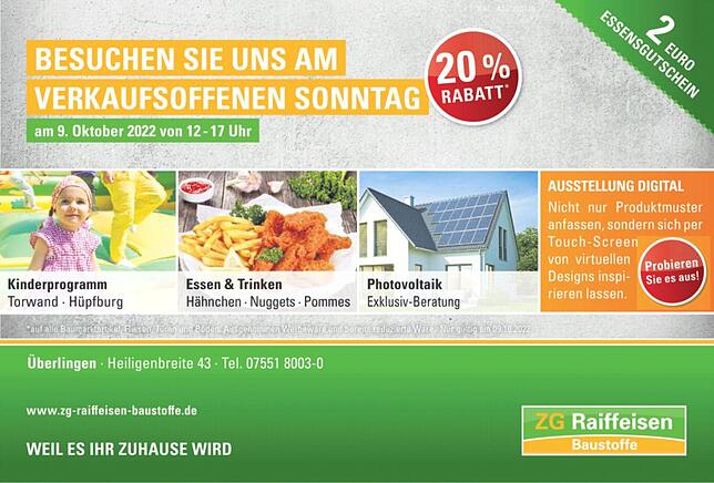 Bild 1: Überlinger Herbst -  Verkaufsoffener Sonntag: Verkaufsoffener Sonntag mit 140 Geschäften