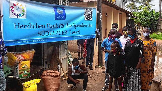 Dank der Spenden der SÜDKURIER-Leser erhalten bedürftige Familien in Kenia Nahrungsmittelpakete, die ihr Überleben sichern.
