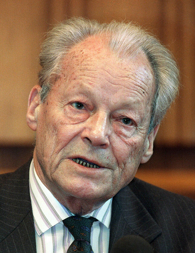 Willy Brandt war von 1969 bis 1974 Bundeskanzler.