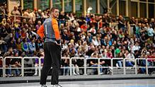 Bekam ein Sonderlob vom Trainer: Daniel Beck, Torhüter des TV Ehingen (hier in der vergangenen Saison beim Derby in Steißlingen).