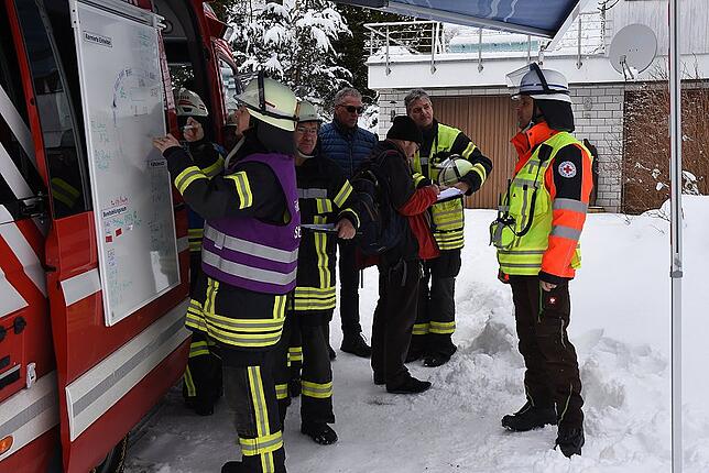 Bild 21: Bilder vom Großeinsatz der Feuerwehr