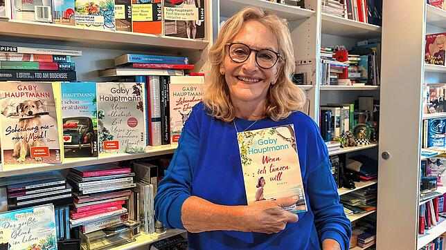 „Wenn ich tanzen will“, so heißt Gaby Hauptmanns neues Buch, das am 2. Oktober erscheint.