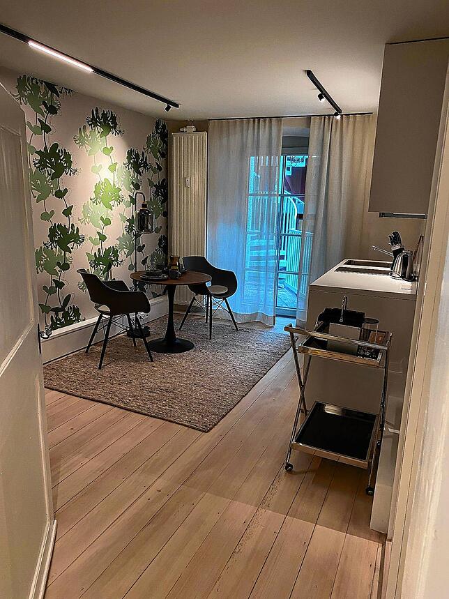 In der Rheinstraße 6 sind insgesamt vier 1,5-Zimmer-Appartments entstanden, die möbliert vermietet werden.