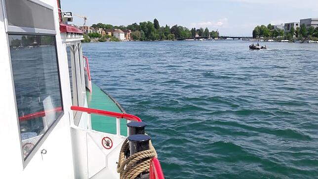 Bild : Der Wasserbus-Probebetrieb auf dem Seerhein endet mit einem leichten Plus. Wie geht es nun weiter?