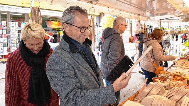 Bild : Die schönsten Bilder vom Krämermarkt-Montag des Markdorfer Elisabethenmarkts