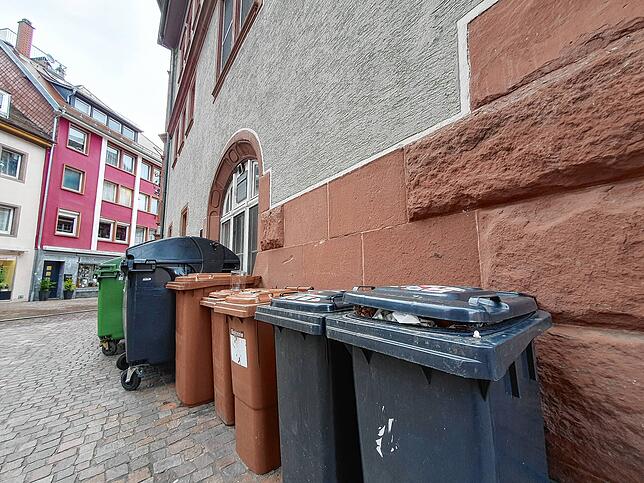 Zwischen Oberer Straße und Münster sieht es so aus. Viele stören sich an solchen Ansichten.